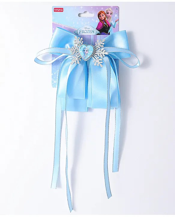 Babyhug Disney Free Size Bow & Butterfly Clip - Blue